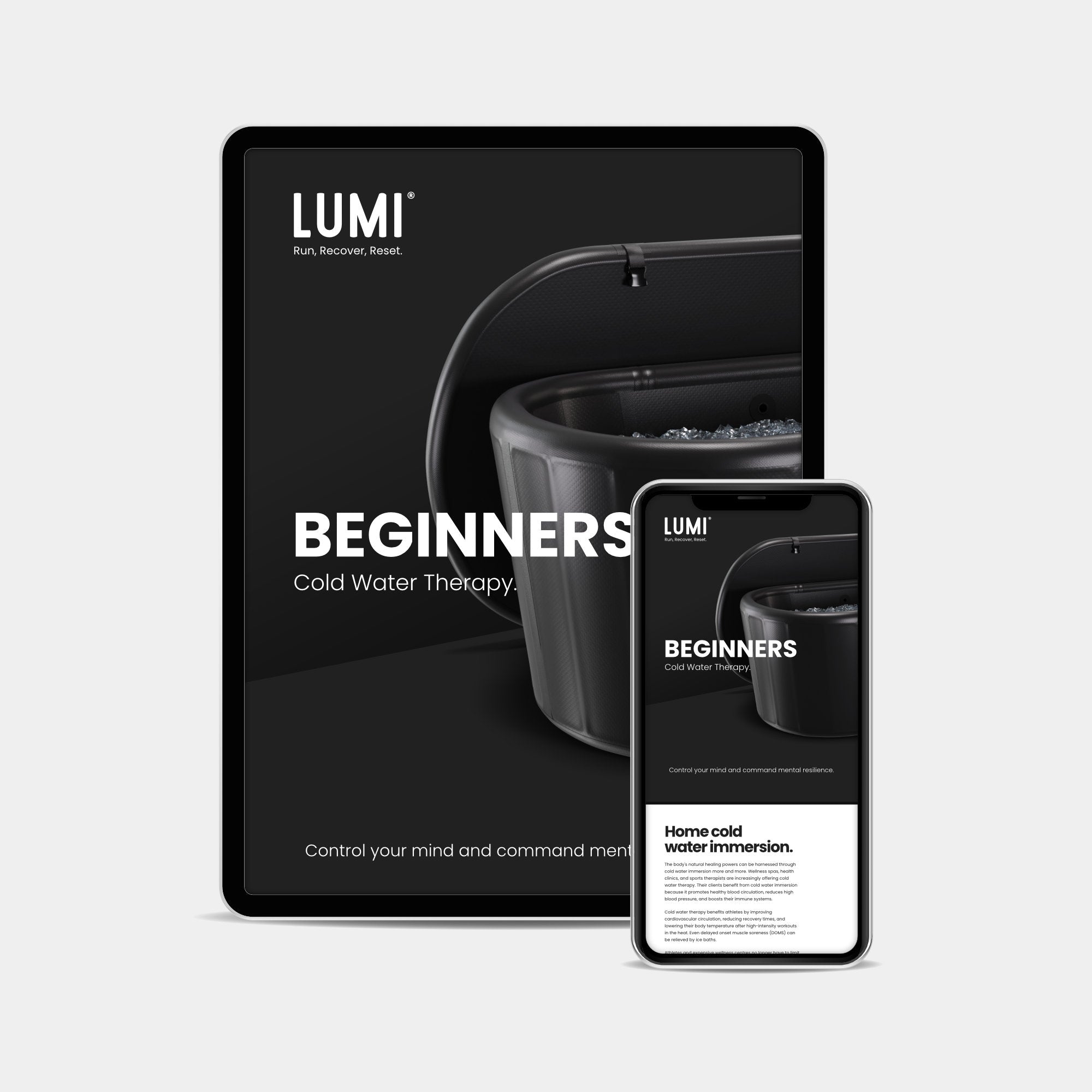 LUMI Beginners to Cold Water Therapy guide