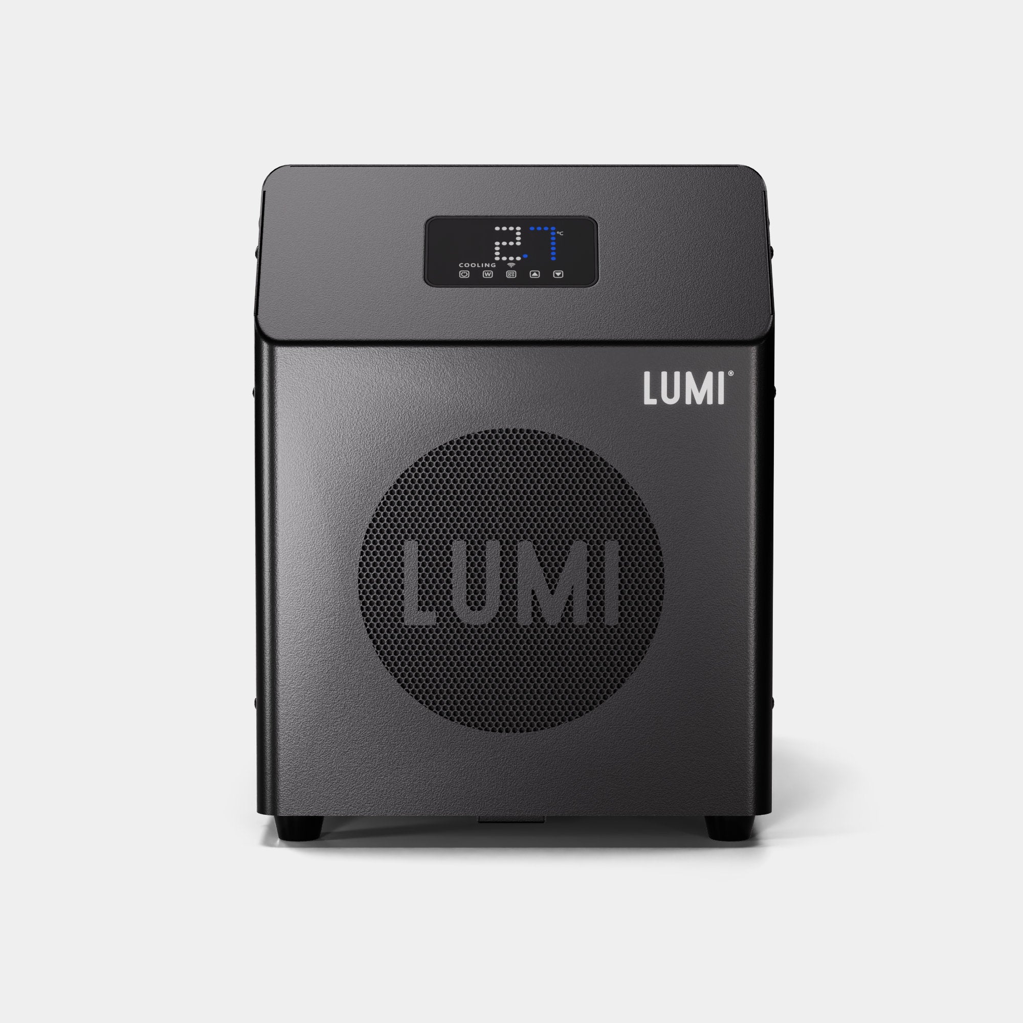 LUMI Mini Chiller 2, the ultimate ice bath chiller unit with built-in Ozone cleaning