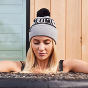 Bobble Hat in Grey